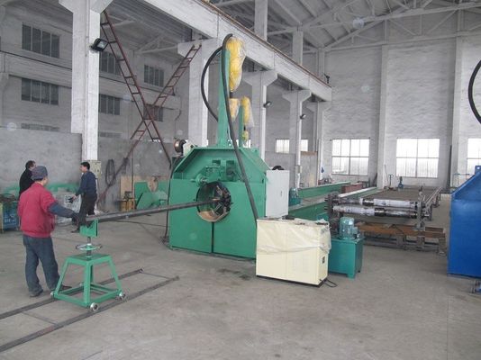 सड़क लैंप पोस्ट के लिए अनुकूलित अधिकतम 500 व्यास लाइट ध्रुव मशीन
