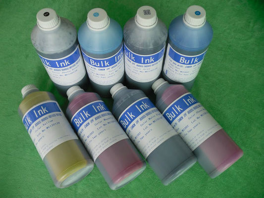 Bulk Refilling Canon Pigment Ink , Lightproof Canon IPF 8010S 9010S Water based Inks